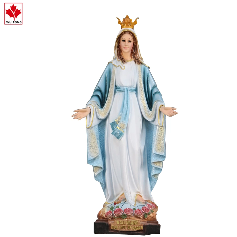 Custom Resin Crafts Religious Statues Virgin Mary