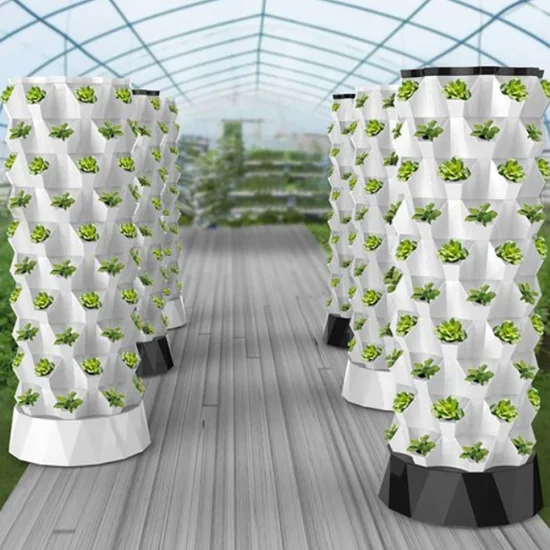 관개 시스템 Aeroponics 실내 수경 재배 시스템 홈 수직 농업 타워 정원 LED 조명 수직 성장 야채